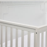 Emery Convertible Panel Crib - White