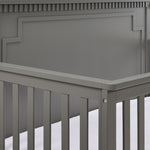 Emery Convertible Panel Crib - Grey