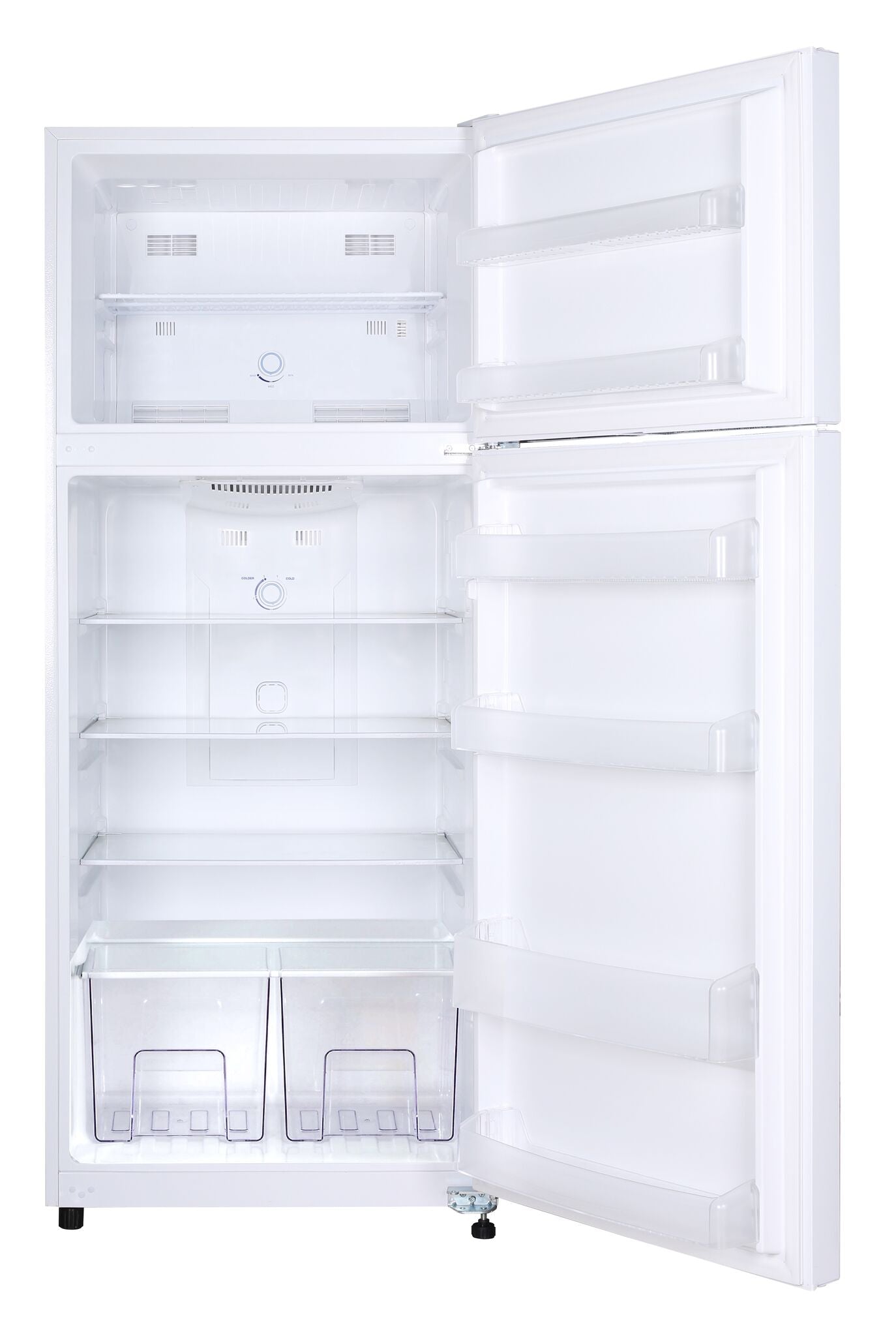 Epic 28" White Top Mount Refrigerator (14.8 cu. ft.) - EFF148W-1