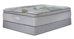 Beautyrest Max+ Valley Pillow Top Plush Twin XL Mattress and Boxspring Set