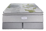Beautyrest Max+ Valley Pillow Top Plush King Mattress and Split Boxspring Set