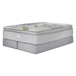 Beautyrest Max+ Valley Pillow Top Plush King Mattress and Split Boxspring Set