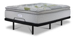 Beautyrest Max+ Valley Pillow Top Plush Twin XL Mattress and L2 Motion Pro Adjustable Base