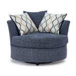 Fairmont Swivel Chair - Blue