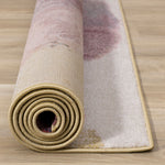 Petal Dreams 5'3" x 7'7" Poppy Design Area Rug - Pink, Blue, White,