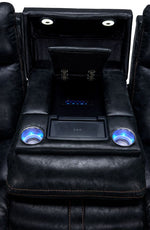 Franco Triple Power Reclining Sofa with Multimedia system - Eclipse