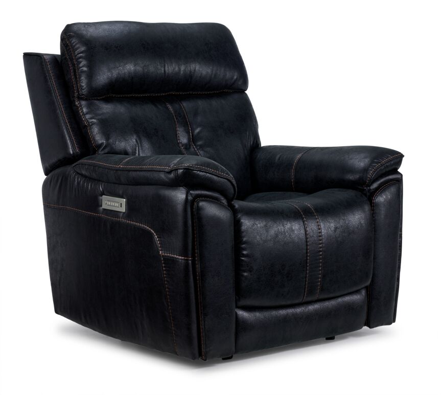 Franco Triple Power Reclining Sofa and Chair Set - Eclipse