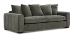 Frazer Sofa and Loveseat Set - Forest Green