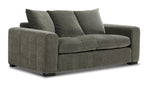 Frazer Sofa and Loveseat Set - Forest Green