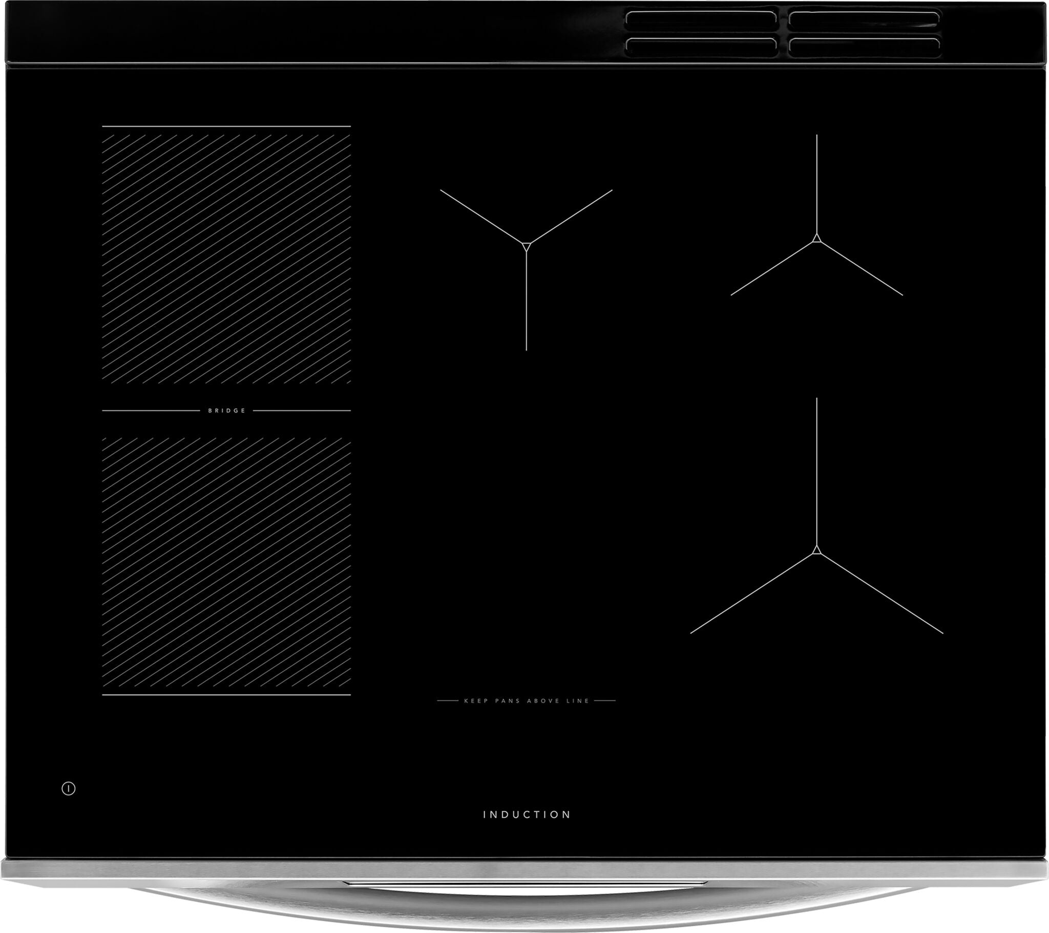 Frigidaire Gallery Stainless Steel Freestanding Induction Range with Stone-Baked Pizza (6.2 Cu. Ft.) - GCFI307CBF