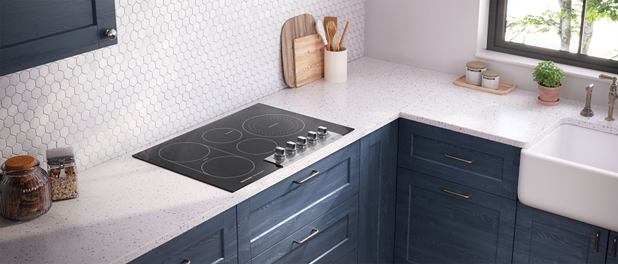 Frigidaire Professional Stainless Steel 30" Electric Cooktop - PCCE3080AF