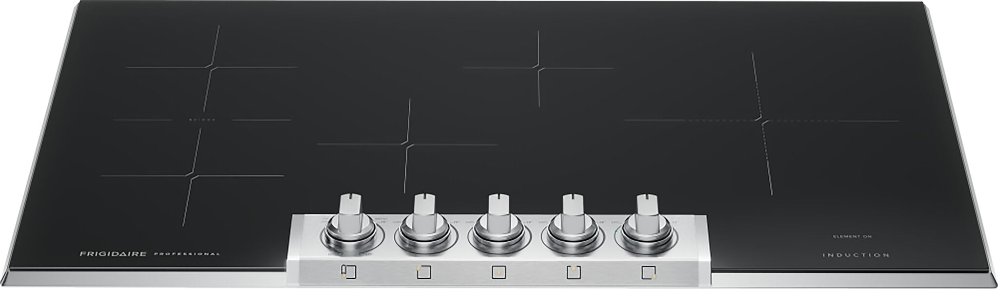 Frigidaire Professional Smudge Proof Stainless Steel 36" Induction Cooktop - PCCI3680AF