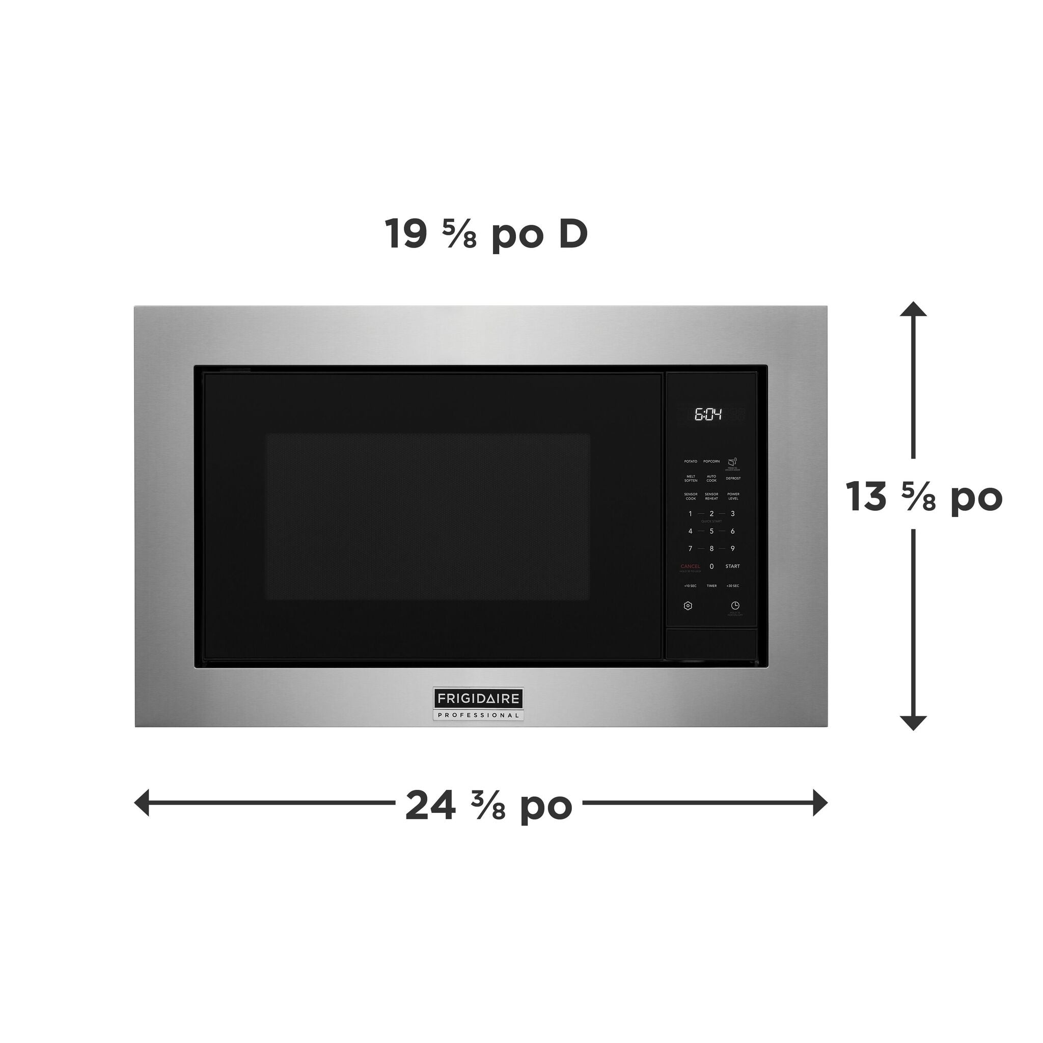 Frigidaire Professional Stainless Steel Built-In Microwave (2.2 Cu. Ft.) - PDSH4816BF