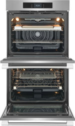 Frigidaire Professional Stainless Steel 30" Double Wall Oven with Stone-Baked Pizza Mode (10.6 Cu. Ft.) - PCWD3085AF