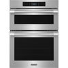 Frigidaire Professional Four mural 5,3 pi³ de 30po avec four micro-ondes 1,7 pi³ et mode pizza cuite sur pierre acier inoxydable – PCWM3085AF