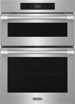 Frigidaire Professional Stainless Steel 30" Microwave (1.7 Cu. Ft.) Combination Wall Oven (5.3 Cu. Ft.) with Stone-Baked Pizza Mode - PCWM3085AF