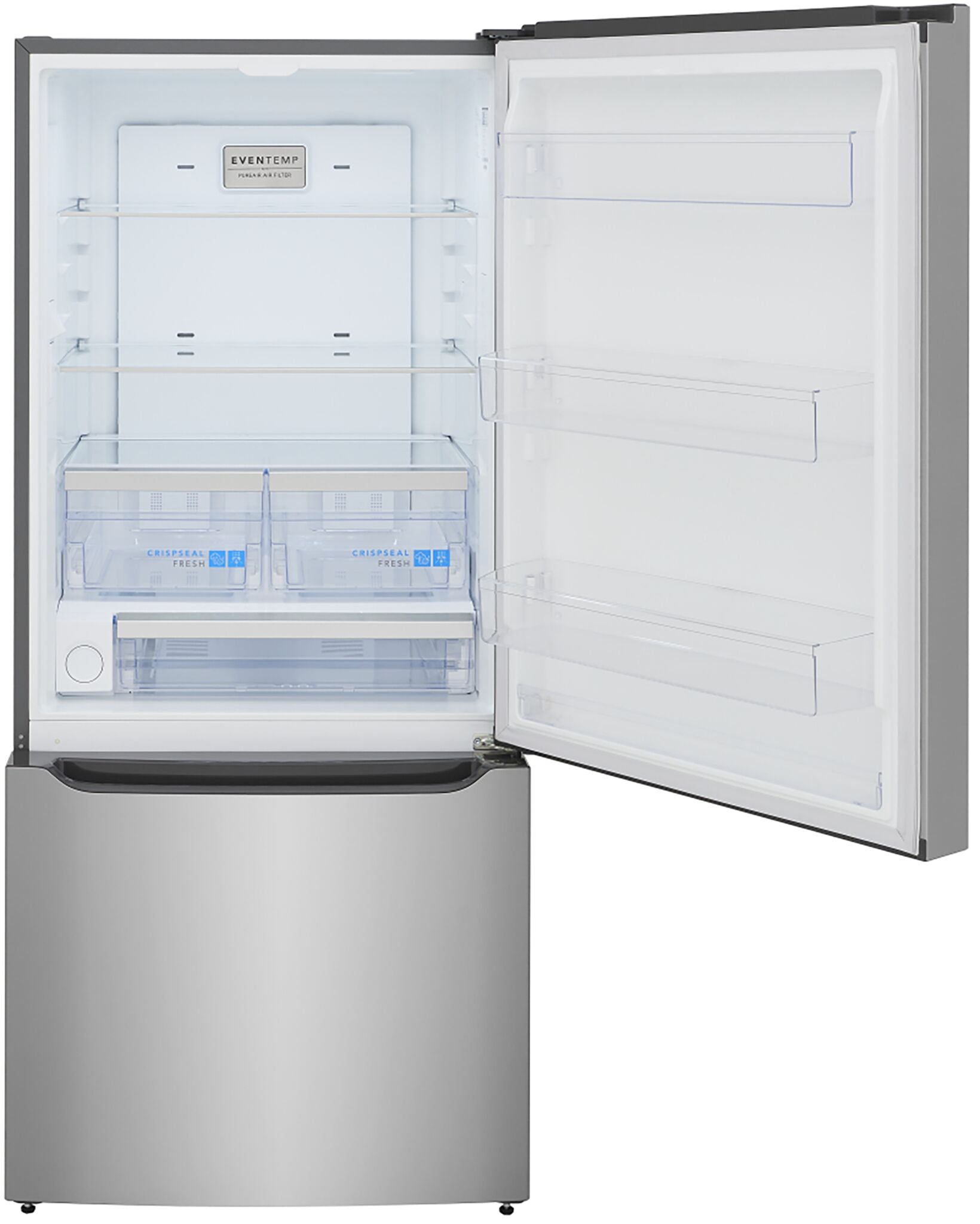 Frigidaire Gallery 30" 20.32 Cu. Ft. Smudge-Proof Stainless Steel Bottom-Freezer Refrigerator - GRBN2012AF