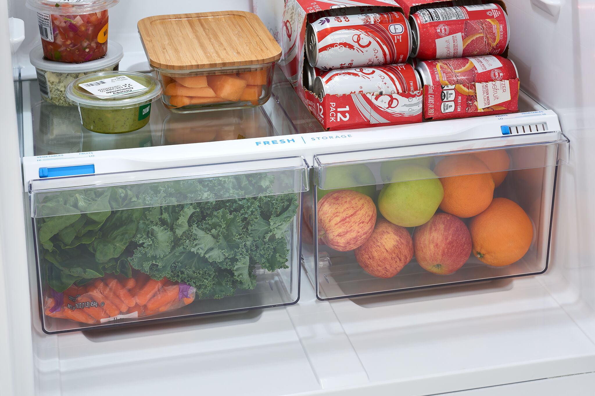 Frigidaire 30" 20 Cu. Ft. Stainless Steel Top-Freezer Refrigerator - FFHT2022AS