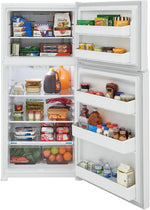 Frigidaire 30" 20 Cu. Ft. White Top-Freezer Refrigerator - FFHT2022AW