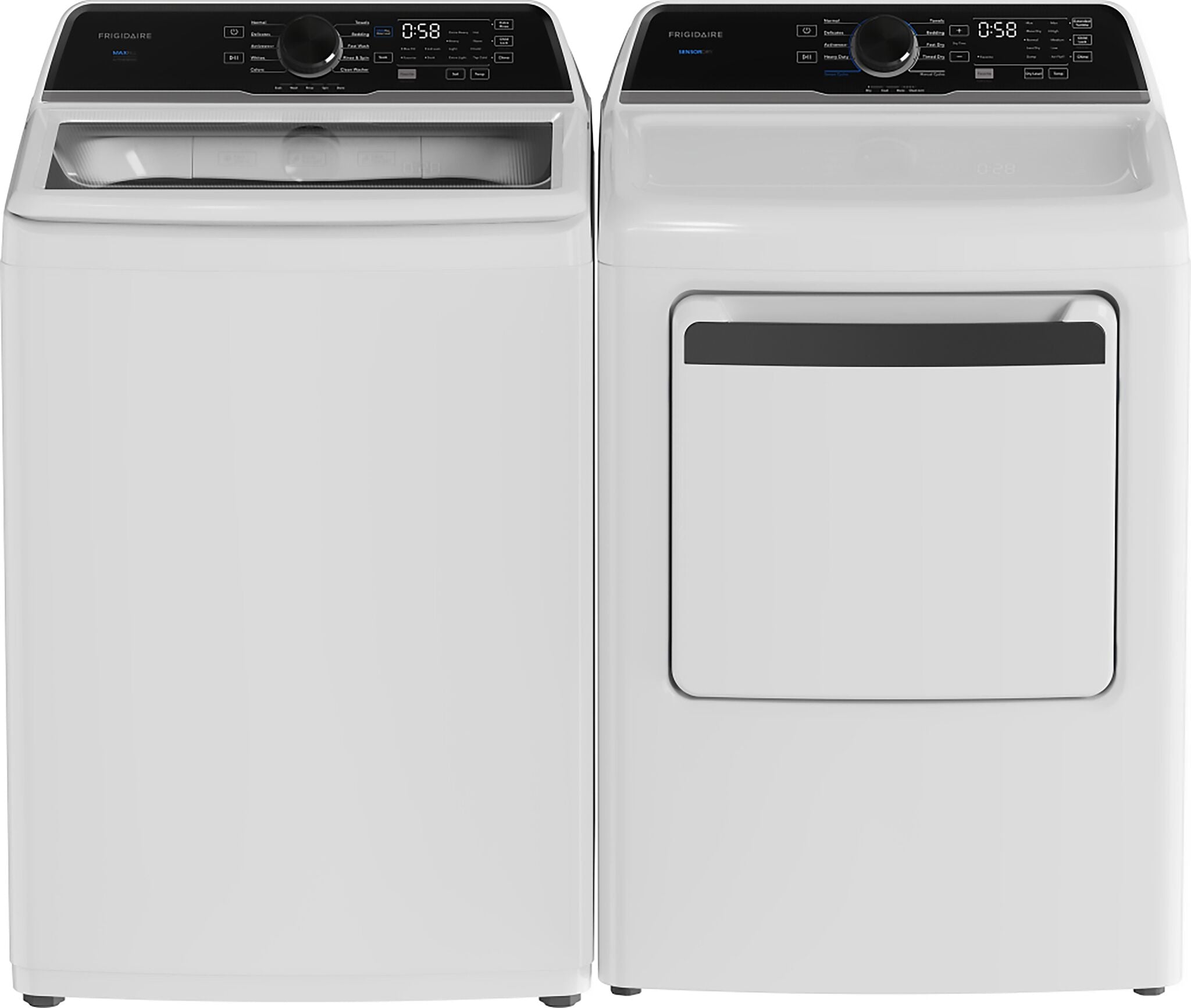Frigidaire White Electric Dryer (7 Cu. Ft.) - FLVE752CBW