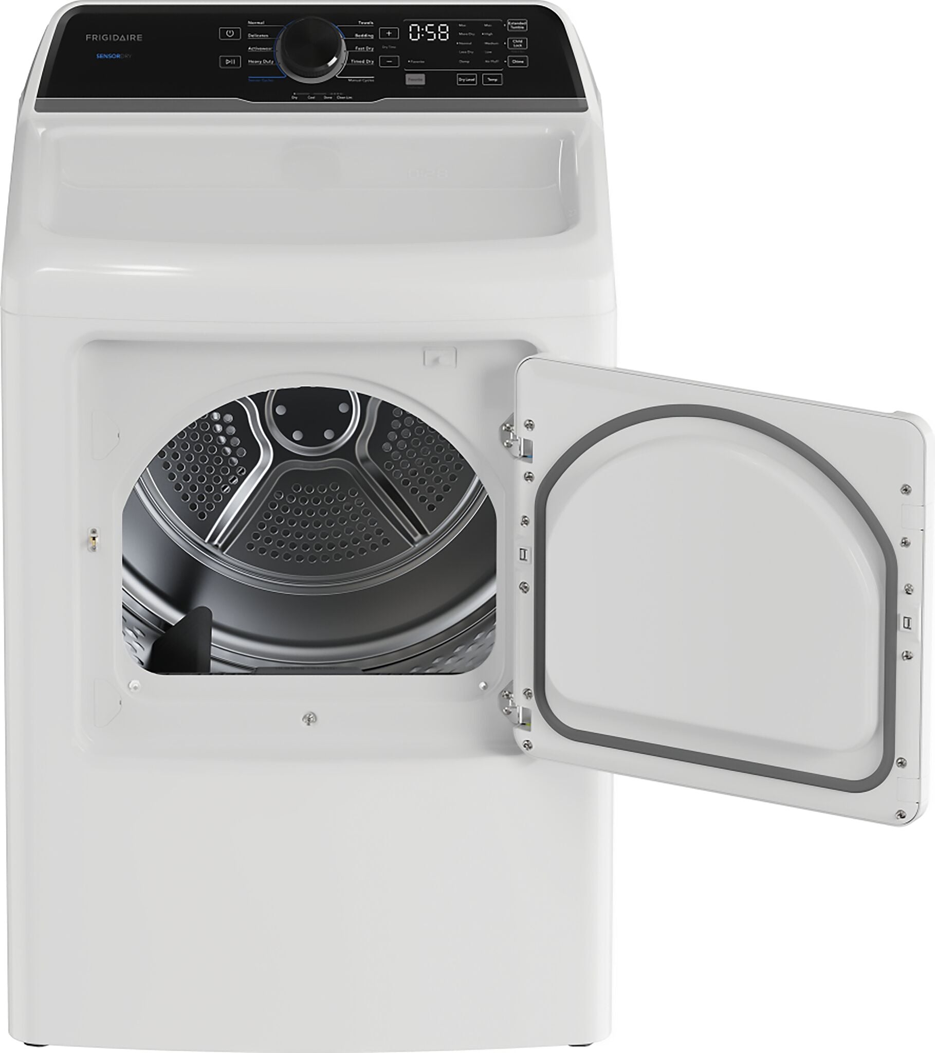 Frigidaire White Electric Dryer (7 Cu. Ft.) - FLVE752CBW
