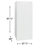 Frigidaire 27.75" 16 Cu. Ft White Garage Ready All Refrigerator - FRAE1626AW
