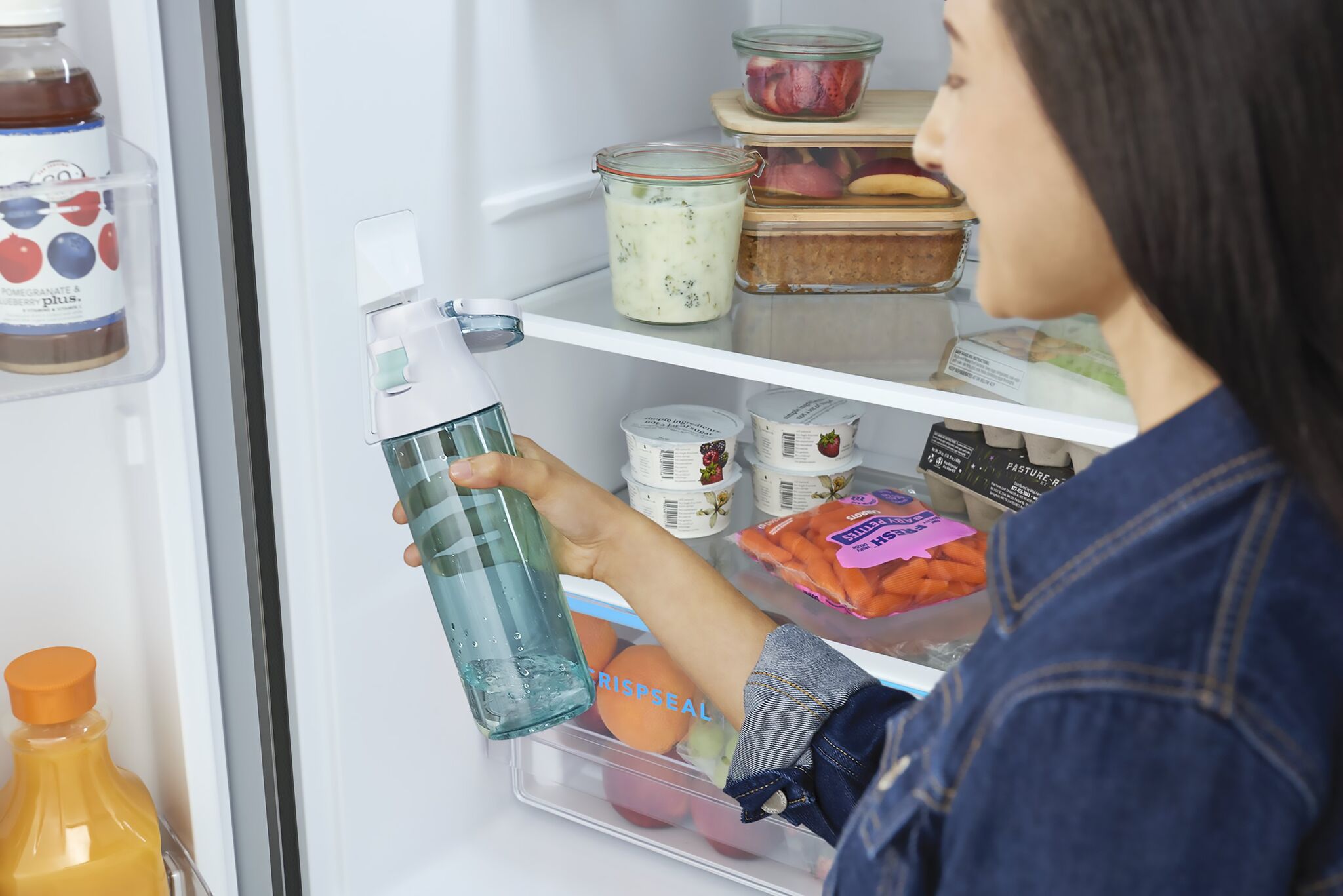 Frigidaire 33" 20 Cu. Ft. Stainless Steel Counter-Depth French Door Refrigerator - FRFG2033AV