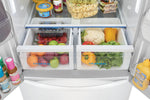 Frigidaire 31.3" (17.6 Cu. Ft.) White Counter-Depth French Door Refrigerator - FRFG1723AW