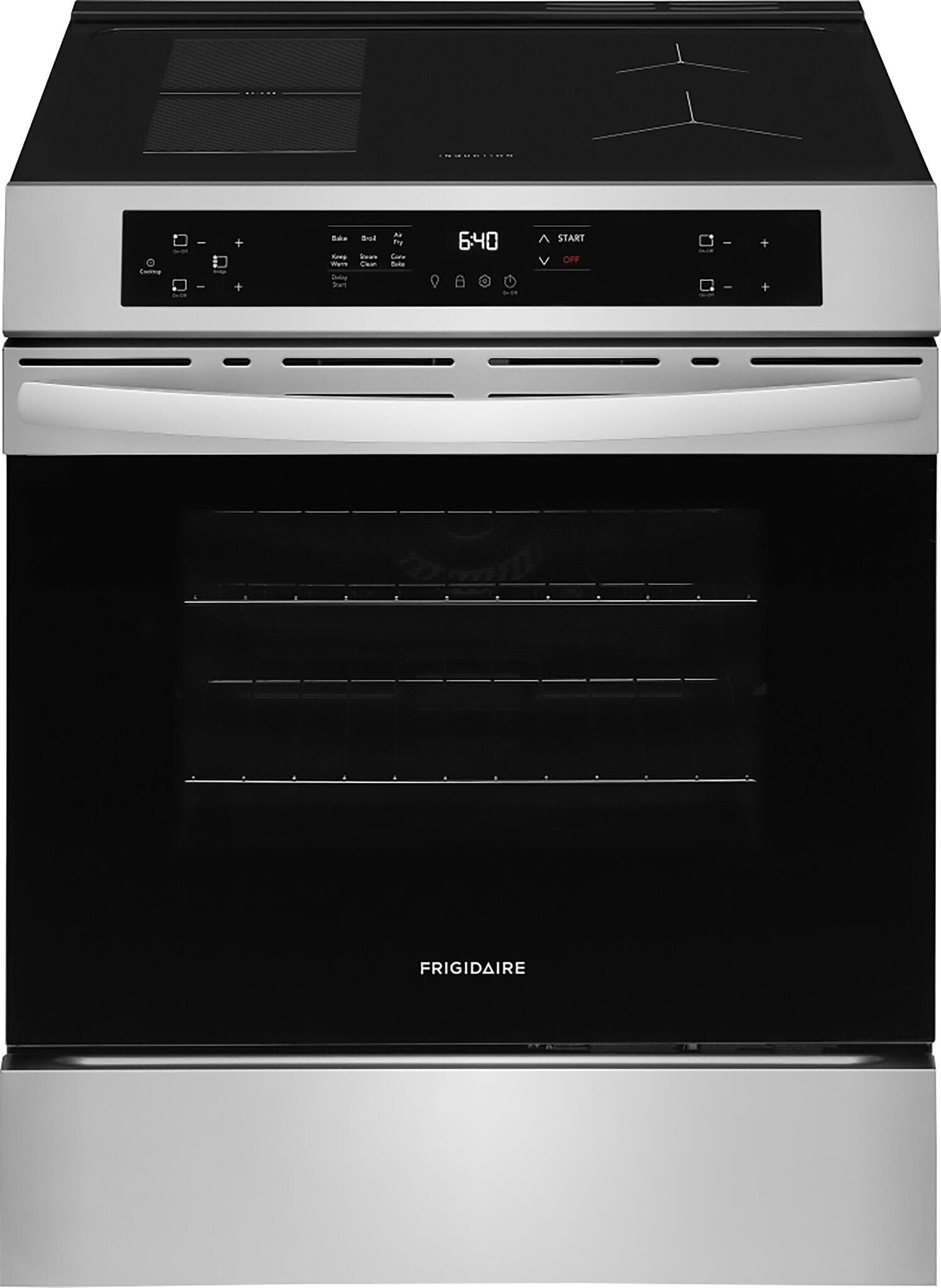 Frigidaire Stainless Steel Freestanding Induction Range with Air Fry (5.3 Cu. Ft.) - FCFI308CBS