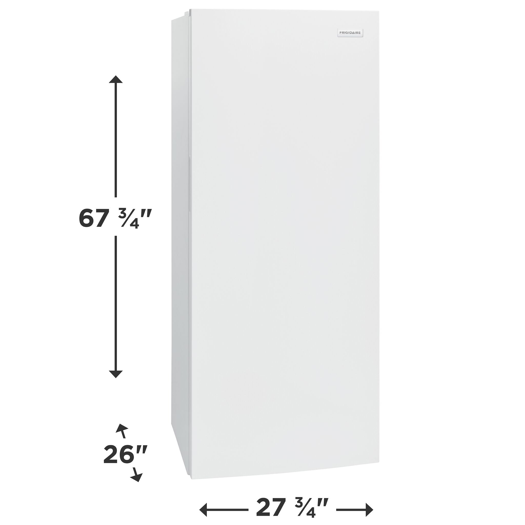 Frigidaire 27.75" 13 Cu. Ft. White Garage Ready Convertible Upright Freezer - FFUE1326AW