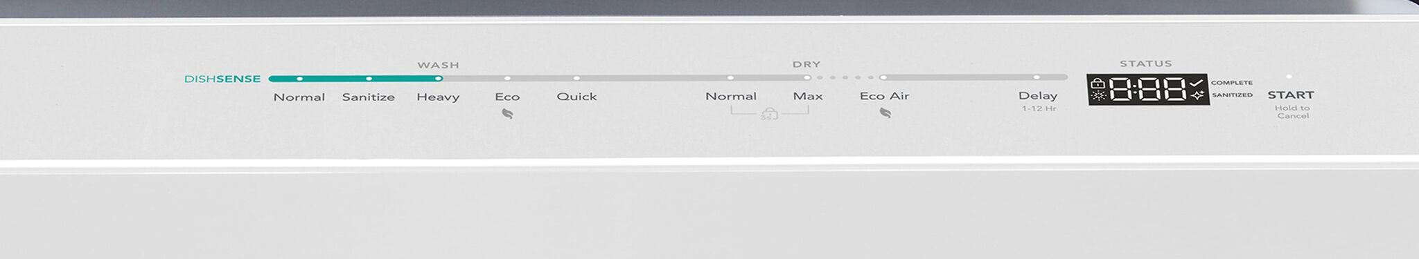 Frigidaire White 24" Built-in Dishwasher - FDHP4336AW