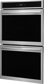 Frigidaire Gallery Stainless Steel 30" Double Electric Wall Oven with Stone-Baked Pizza (10.6 Cu. Ft.) - GCWD3070AF