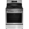Frigidaire Gallery Cuisinière électrique 5,3 pi³ de 30po avec commandes à l’arrière et convection totale en acier inoxydable Smudge-Proof™ – GCREC059BF