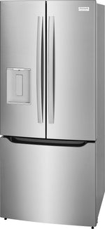 Frigidaire Gallery 30" 20.0 Cu. Ft. Stainless Steel Standard-Depth French Door Refrigerator - GRFS2023AF