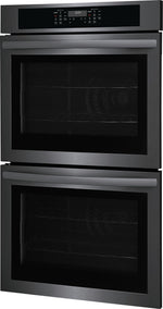 Frigidaire Black Stainless Steel 30" Double Wall Oven (10.6 Cu. Ft.) - FCWD3030AD