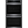 Frigidaire Four mural double 10,6 pi³ de 30po acier inoxydable noir – FCWD3030AD