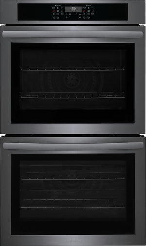 Frigidaire Four mural double 10,6 pi³ de 30po acier inoxydable noir – FCWD3030AD