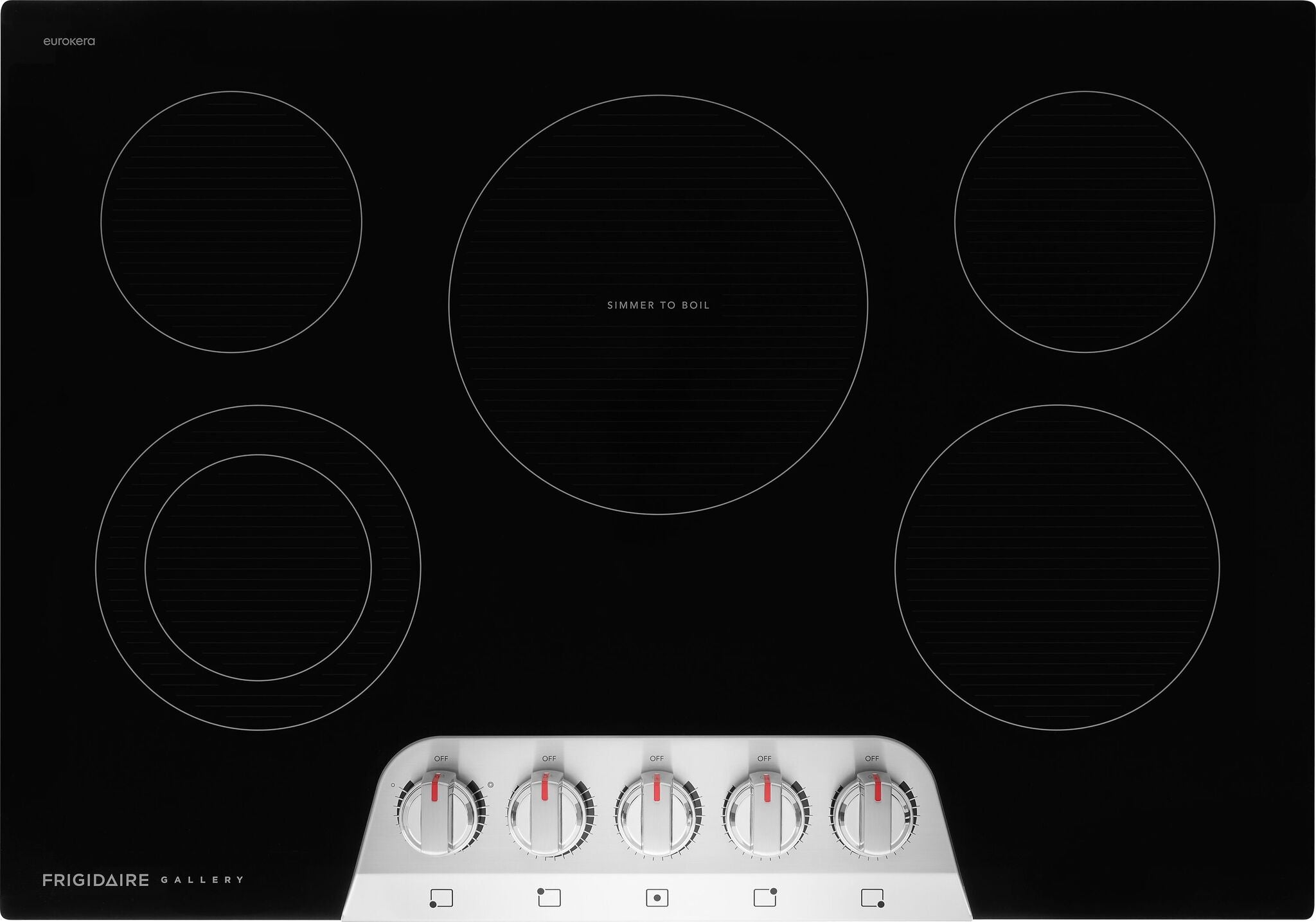 Frigidaire Gallery Stainless Steel 30" Electric Cooktop - GCCE3070BS
