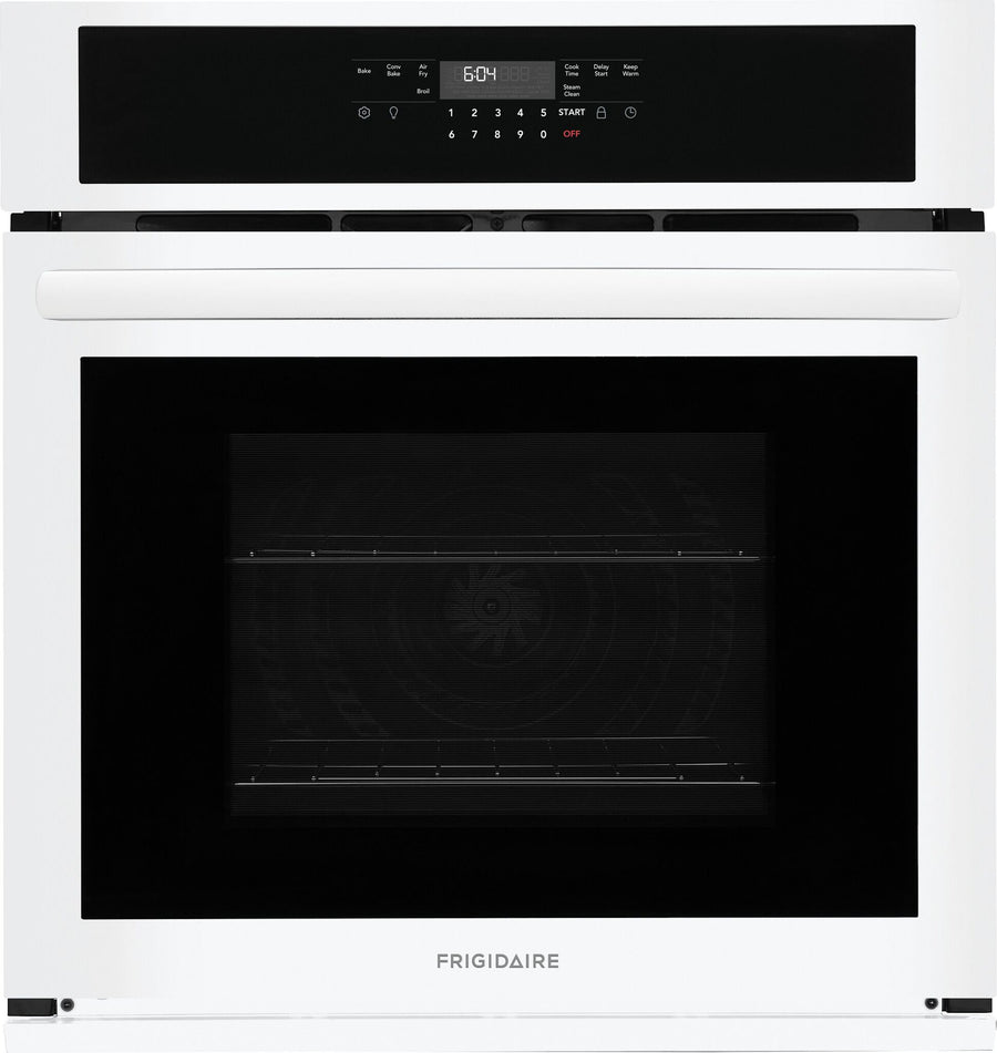 Frigidaire White 27" Single Wall Oven (3.8 Cu. Ft.) - FCWS2730AW