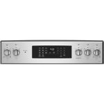 GE Profile Fingerprint Resistant Stainless Steel Freestanding Electric Range with True Convection & No-Preheat Air Fry (6.2 cu.ft.)- PCB900YVFS