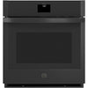 GE Four simple encastré 5,0 pi³ à convection avec friture à air sans préchauffage 30 po acier inoxyable noir JTS5000DVBB  