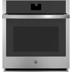 GE Four simple encastré 4,3 pi³ à convection avec friture à air sans préchauffage 27 po acier inoxydable JKS5000SVSS  