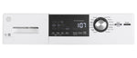 GE White Front Load Washer with Steam (2.8 IEC Cu.Ft.) & Ventless Condenser Electric Dryer (4.1 Cu.Ft.) - GFW148SSMWW/GFT14JSIMWW