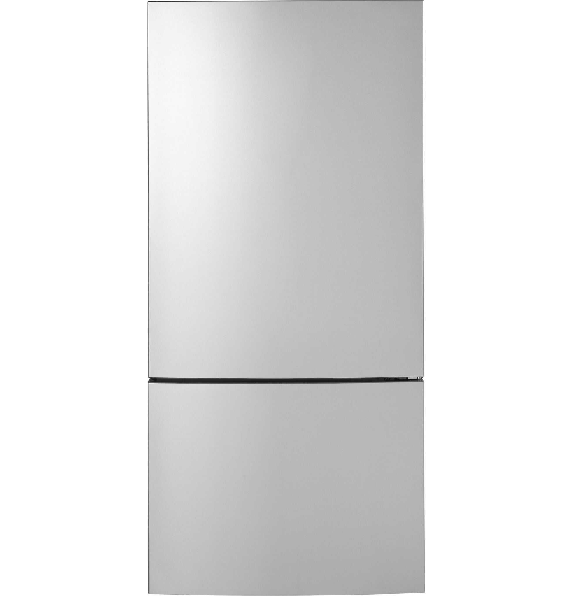 GE 31.25" 17.7 Cu. Ft. Fingerprint Resistant Stainless Steel Bottom-Freezer Refrigerator - GBE17HYRFS