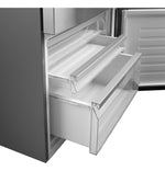 GE 31.25" 17.7 Cu. Ft. Fingerprint Resistant Stainless Steel Bottom-Freezer Refrigerator - GBE17HYRFS