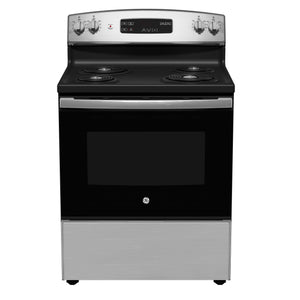 GE Cuisinière électrique autonome 5,0 pi³ acier inoxydable JCBS350SVSS