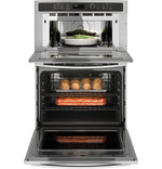 GE® Stainless Steel Combination Double Wall Oven (6.7 cu.ft.) - JT3800SHSS