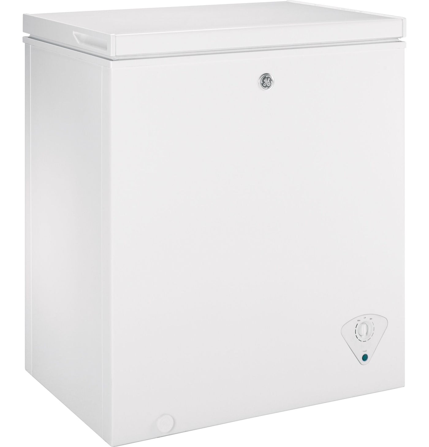 GE White Manual Defrost Chest Freezer (5.1 Cu.Ft.) - FCM5STWW