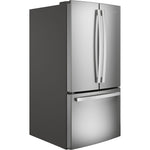 GE 32.75" 24.8 Cu. Ft. Fingerprint Resistant Stainless Steel French Door Refrigerator - GNE25JYKFS