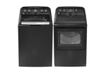 GE Diamond Grey Top Load Washer (4.9 Cu. Ft.) & Electric Dryer with SaniFresh Cycle (7.2 cu.ft.) - GTW491BMRDG/GTD49EBMRDG